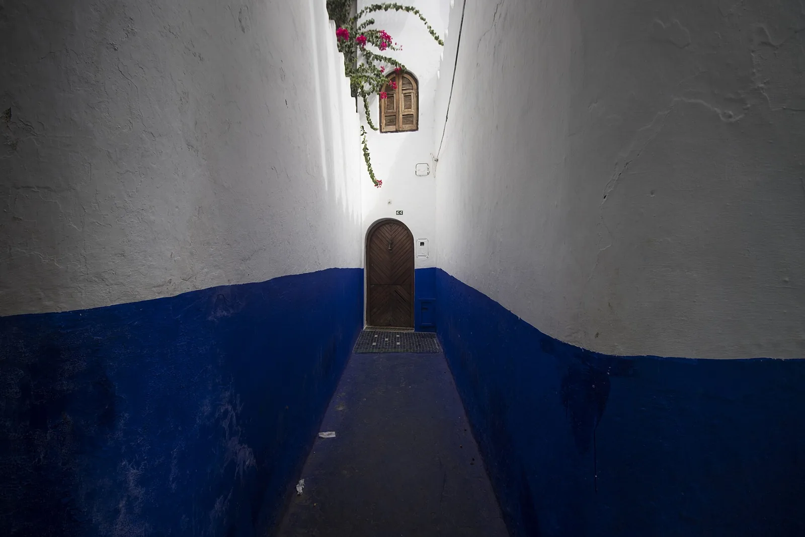 Blue-painted streets and mountain-town architecture in Chefchaouen