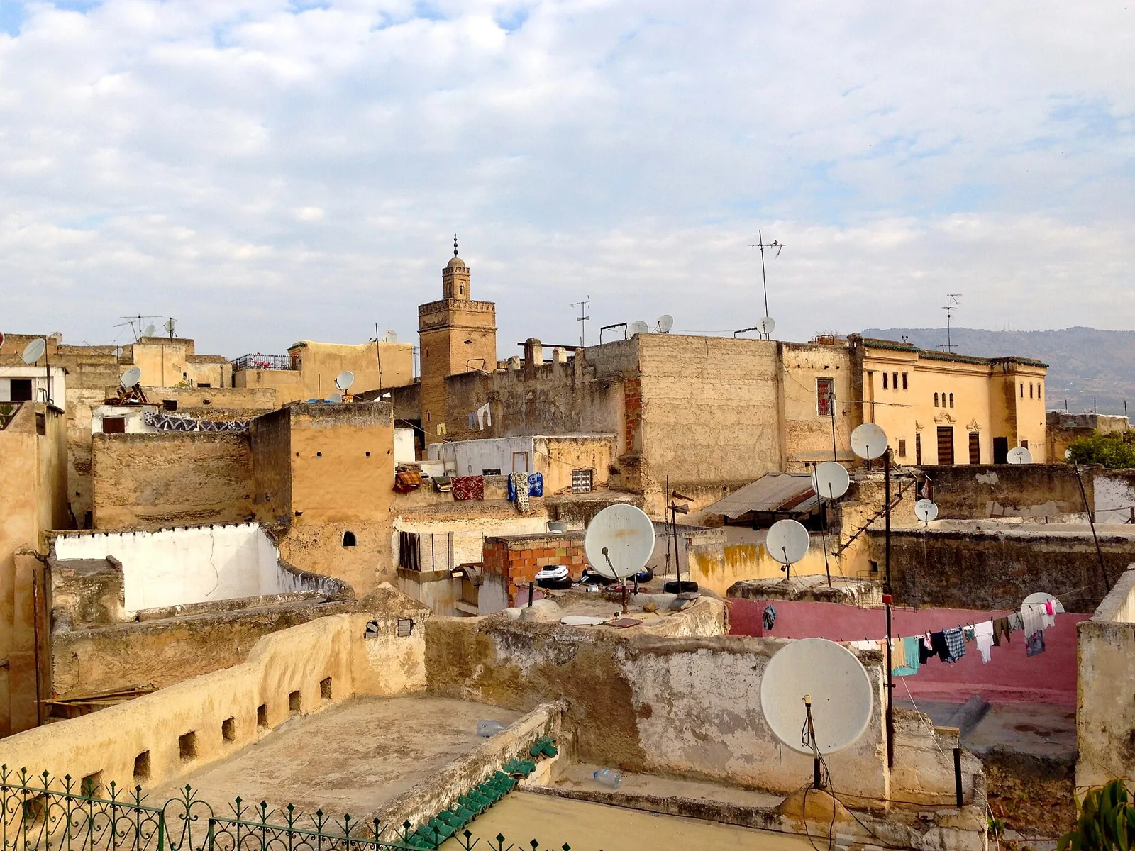 Fes medina panorama